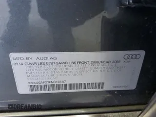 2015 Audi A8 with VIN WAUJGAFD3FN016587, listed as a Copart auction lot 60778904 with 116,818 mi miles and Clean title. Bid and sale history available at DreamBid. Image 12.