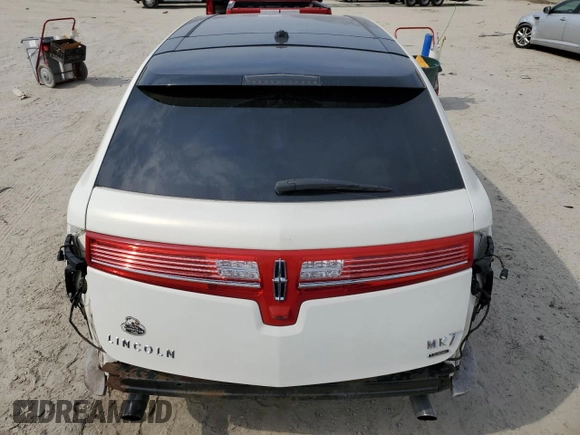 2012 Lincoln MKT EcoBoost with VIN 2LMHJ5AT4CBL53611, listed as a Copart auction lot 46493425 with 77,072 mi miles and Salvage Title. Bid and sale history available at DreamBid. Image 6.