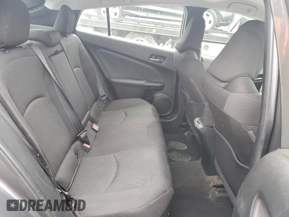 2020 Toyota Prius LE z VIN JTDL9RFU6L3021262, wystawiony jako Copart lot #60809845 z przebiegiem 83 870 mil mil oraz Szkoda całkowita • Salvage title. Historia ofert i sprzedaży dostępna na DreamBid. Obrazek 11.