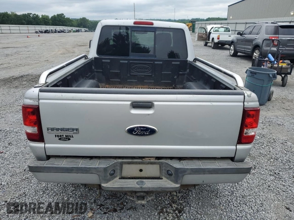 2010 Ford Ranger XL with VIN 1FTKR1ED2APA32215, listed as a Copart auction lot 58259345 with 226,017 mi miles and Salvage title. Bid and sale history available at DreamBid. Image 6.