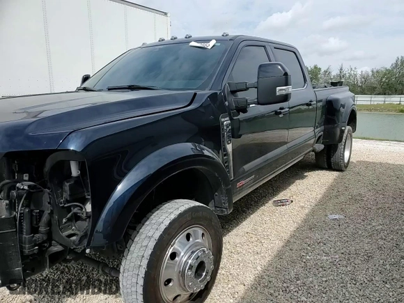 2024 Ford F-450 XL with VIN 1FT8W4DM0REC65149, listed as a Copart auction lot 47088395 with 32,521 mi miles and Salvage title. Bid and sale history available at DreamBid. Image 14.