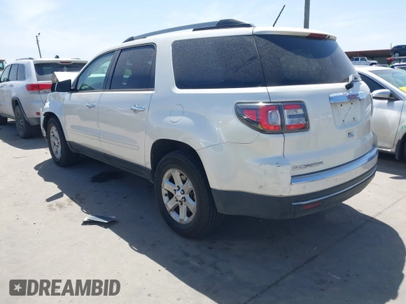 2015 GMC Acadia SLE with VIN 1GKKRNED3FJ302512, listed as a IAAI auction lot 41830757 with 110,102 mi miles and . Bid and sale history available at DreamBid. Image 3.