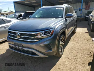 2023 Volkswagen Atlas SEL with VIN 1V2BP2CA8PC502623, listed as a Copart auction lot 72645493 with 13,573 mi miles and . Bid and sale history available at DreamBid. Image 1.