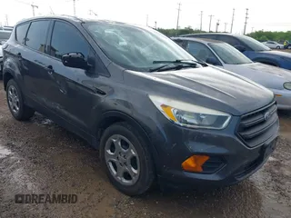 2017 Ford Escape S with VIN 1FMCU0F70HUC24455, listed as a IAAI auction lot 42093457 with 144,049 mi miles and . Bid and sale history available at DreamBid. Image 1.