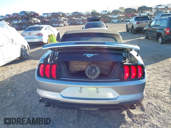 2022 Ford Mustang EcoBoost with VIN 1FATP8UH2N5103167, listed as a IAAI auction lot 41824659 with 64,210 mi miles. Bid and sale history available at carsss.com. Image 16.