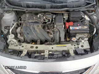 2012 Nissan Versa SV z VIN 3N1CN7AP3CL940595, wystawiony jako Copart lot #60862945 z przebiegiem 144 886 mil mil oraz Szkoda całkowita • Salvage title. Historia ofert i sprzedaży dostępna na DreamBid. Obrazek 11.