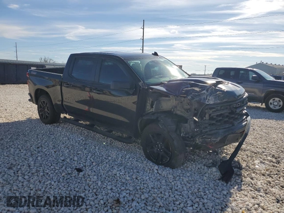 2024 Chevrolet Silverado 1500 Custom Trail Boss with VIN 3GCUDCED9RG177450, listed as a Copart auction lot 41687785 with 0 mi miles and Salvage Title. Bid and sale history available at carsss.com. Image 4.