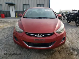 2011 Hyundai Elantra GLS with VIN KMHDH4AE1BU098653, listed as a Copart auction lot 61026235 with 142,046 mi miles and Clean title. Bid and sale history available at DreamBid. Image 5.