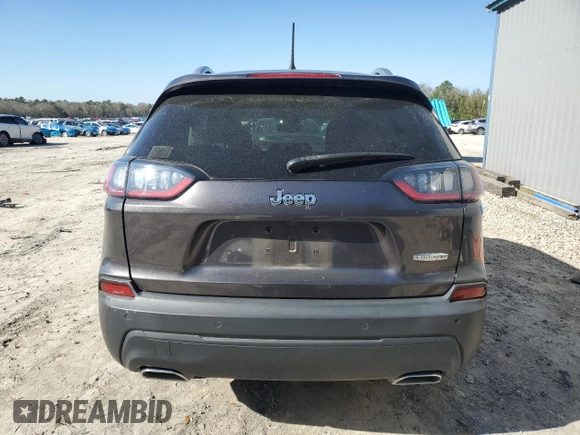 2021 Jeep Cherokee Latitude Lux with VIN 1C4PJLMX2MD226981, listed as a Copart auction lot 48596545 with 12,250 mi miles and Salvage Title. Bid and sale history available at carsss.com. Image 6.