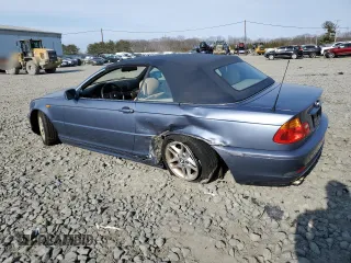 2004 BMW 3 Series 325Ci with VIN WBABW33434PL27641, listed as a Copart auction lot 48706915 with 99,474 mi miles and Salvage Title. Bid and sale history available at carsss.com. Image 2.