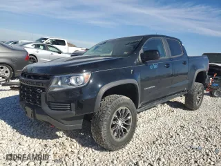 2021 Chevrolet Colorado 4WD ZR2 with VIN 1GCGTEEN9M1261117, listed as a Copart auction lot 88494525 with 35,993 mi miles and Salvage Title. Bid and sale history available at carsss.com. Image 1.