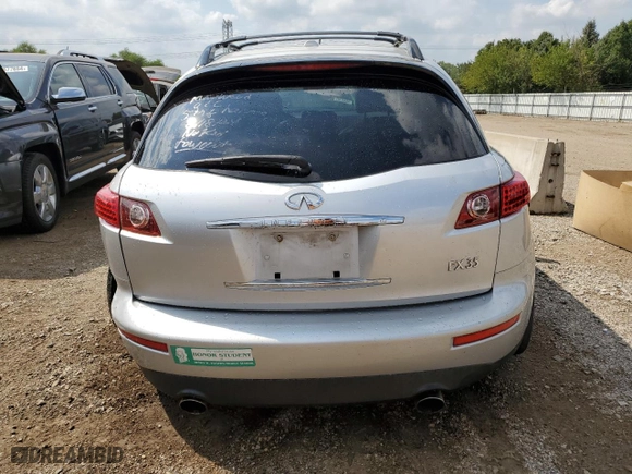 2008 Infiniti FX35 with VIN JNRAS08W98X204564, listed as a Copart auction lot 69335644 with 288,226 mi miles and Salvage Title. Bid and sale history available at carsss.com. Image 6.