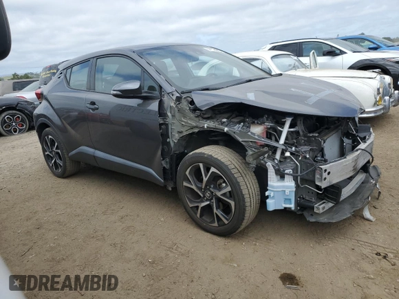 2018 Toyota C-HR XLE with VIN NMTKHMBX0JR042667, listed as a Copart auction lot 54173255 with 50,395 mi miles and Salvage Title. Bid and sale history available at carsss.com. Image 4.