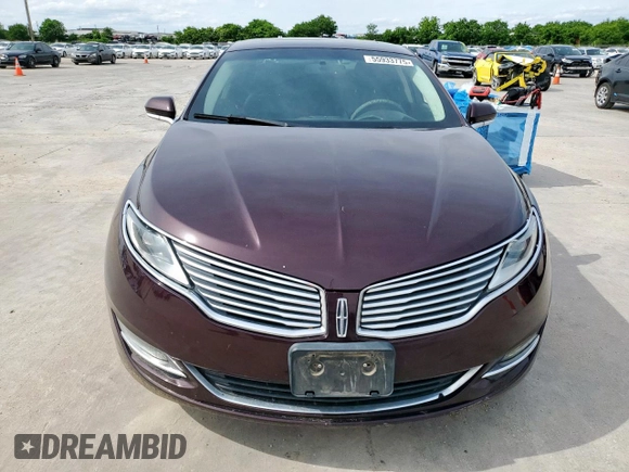 2013 Lincoln MKZ Hybrid with VIN 3LN6L2LU8DR814958, listed as a Copart auction lot 55933775 with 116,138 mi miles and Salvage title. Bid and sale history available at DreamBid. Image 5.