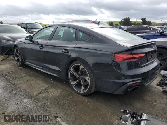 2022 Audi RS 5 Sportback z VIN WUAAWCF53NA902427, wystawiony jako Copart lot #45095014 z przebiegiem 13 104 mil mil oraz . Historia ofert i sprzedaży dostępna na DreamBid. Obrazek 2.