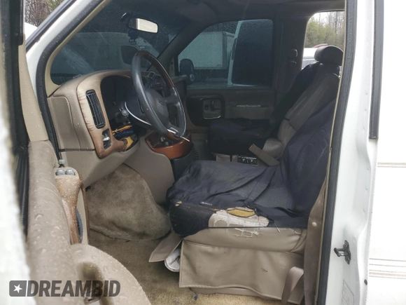 1999 Chevrolet Express z VIN 1GBFG15R1X1096488, wystawiony jako Copart lot #44078235 z przebiegiem Nie podano mil oraz Czysty tytuł • Clean title. Historia ofert i sprzedaży dostępna na DreamBid. Obrazek 7.