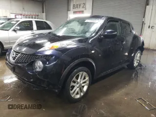 2014 Nissan Juke S with VIN JN8AF5MV1ET358238, listed as a Copart auction lot 42133665 with 100,801 mi miles and Salvage Title. Bid and sale history available at carsss.com. Image 1.
