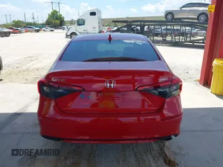 2024 Honda Civic Sedan Sport with VIN 2HGFE2F53RH540351, listed as a IAAI auction lot 41936943 with 18,482 mi miles. Bid and sale history available at carsss.com. Image 16.