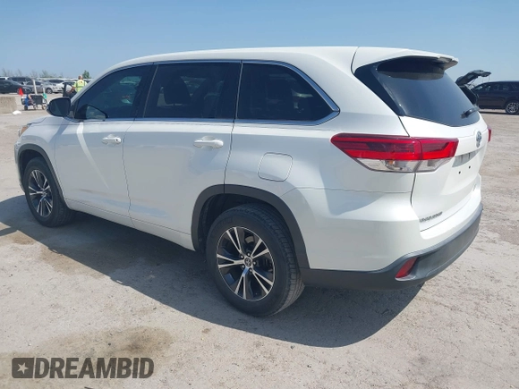 2018 Toyota Highlander LE z VIN 5TDZARFH9JS039822, wystawiony jako IAAI lot #41881905 z przebiegiem 125 094 mil mil oraz . Historia ofert i sprzedaży dostępna na DreamBid. Obrazek 3.