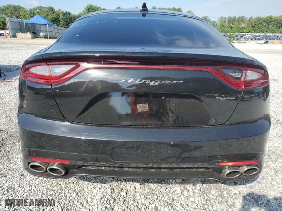2021 Kia Stinger GT-Line with VIN KNAE15LA3M6097716, listed as a Copart auction lot 61533084 with 36,796 mi miles and Salvage Title. Bid and sale history available at carsss.com. Image 6.