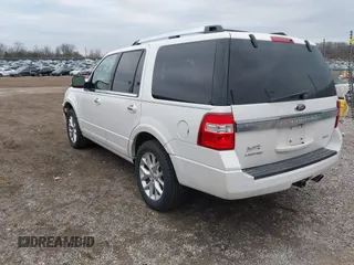 2015 Ford Expedition Limited with VIN 1FMJU2AT3FEF14056, listed as a IAAI auction lot 41700795 with 131,667 mi miles and . Bid and sale history available at DreamBid. Image 3.