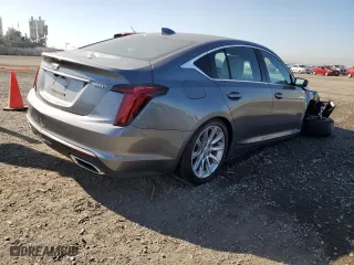 2020 Cadillac CT5 Luxury with VIN 1G6DW5RK5L0154843, listed as a Copart auction lot 70513433 with 25,187 mi miles. Bid and sale history available at carsss.com. Image 3.