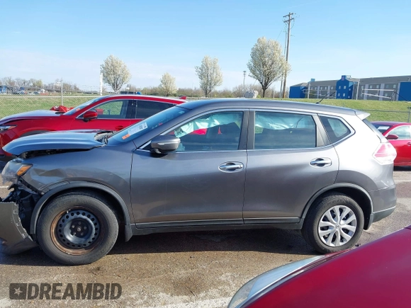 2015 Nissan Rogue SV with VIN KNMAT2MV2FP515336, listed as a IAAI auction lot 41892007 with 136,466 mi miles and . Bid and sale history available at carsss.com. Image 15.