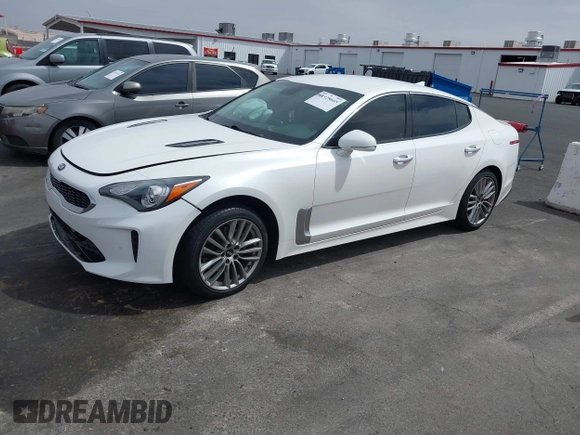 2018 Kia Stinger with VIN KNAE15LA8J6031125, listed as a IAAI auction lot 41928665 with 82,003 mi miles. Bid and sale history available at carsss.com. Image 18.