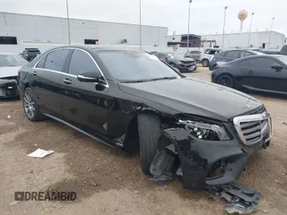 2019 Mercedes-Benz S 560 z VIN WDDUG8DBXKA471969, wystawiony jako IAAI lot #41305721 z przebiegiem 65 215 mil mil oraz . Historia ofert i sprzedaży dostępna na DreamBid. Obrazek 1.