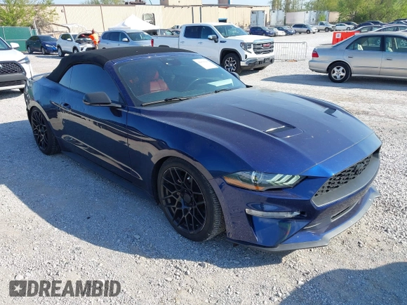 2019 Ford Mustang EcoBoost с VIN 1FATP8UH0K5120934, выставлен на аукционе IAAI как лот 42016049 с пробегом 76 508 миль миль и . История ставок и продаж доступна на DreamBid. Изображение 1.