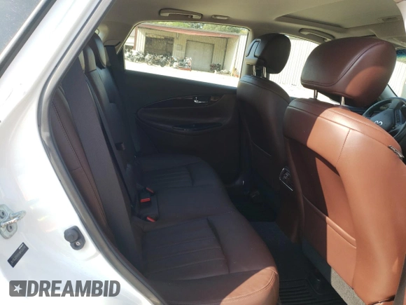 2017 Infiniti QX50 z VIN JN1BJ0RR9HM409046, wystawiony jako Copart lot #53500665 z przebiegiem 136 008 mil mil oraz Szkoda całkowita • Salvage title. Historia ofert i sprzedaży dostępna na DreamBid. Obrazek 10.