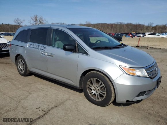 2011 Honda Odyssey EX-L with VIN 5FNRL5H62BB059477, listed as a Copart auction lot 51848535 with 239,690 mi miles and Clean Title. Bid and sale history available at carsss.com. Image 4.