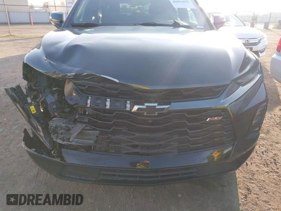 2020 Chevrolet Blazer RS with VIN 3GNKBKRSXLS549938, listed as a IAAI auction lot 40994022 with 57,893 mi miles and . Bid and sale history available at DreamBid. Image 17.