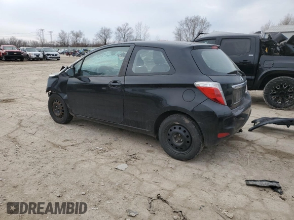 2014 Toyota Yaris L with VIN VNKJTUD34EA006285, listed as a Copart auction lot 85940674 with 150,609 mi miles and Salvage Title. Bid and sale history available at carsss.com. Image 2.