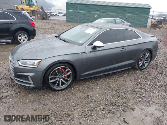 2018 Audi S5 Prestige z VIN WAUR4AF54JA040952, wystawiony jako IAAI lot #41999272 z przebiegiem 57 983 mil mil oraz . Historia ofert i sprzedaży dostępna na DreamBid. Obrazek 2.