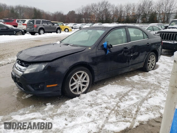 2012 Ford Fusion SEL with VIN 3FAHP0JA7CR127165, listed as a Copart auction lot 45728645 with 193,581 mi miles and Clean Title. Bid and sale history available at DreamBid. Image 1.