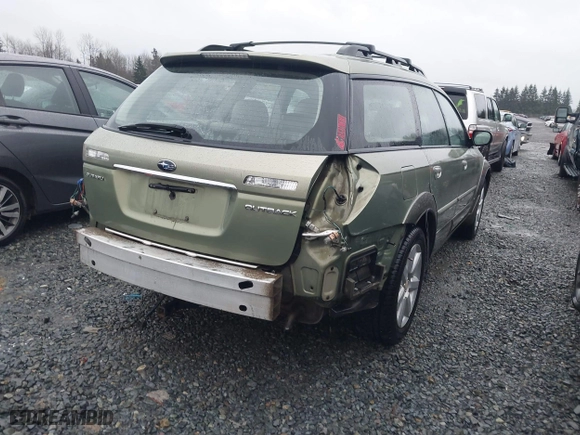 2006 Subaru Legacy Wagon Outback 2.5i Ltd with VIN 4S4BP62C267311889, listed as a IAAI auction lot 41166815 with 181,452 mi miles. Bid and sale history available at carsss.com. Image 4.