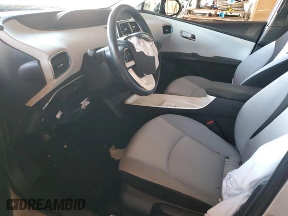 2017 Toyota Prius Plus with VIN JTDKARFPXH3006025, listed as a Copart auction lot 46515755 with Not Provided miles and Salvage Title. Bid and sale history available at DreamBid. Image 7.
