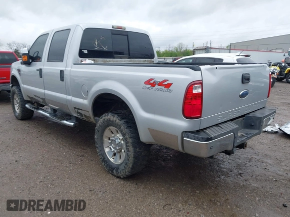 2008 Ford Super Duty F-250 SRW XL with VIN 1FTSW21R68EB29567, listed as a IAAI auction lot 41913787 with 1 mi miles. Bid and sale history available at carsss.com. Image 3.