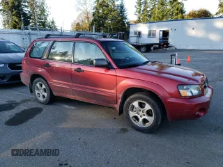2003 Subaru Forester XS with VIN JF1SG65643H736343, listed as a Copart auction lot 77376394 with 108,665 mi miles and Salvage Title. Bid and sale history available at carsss.com. Image 4.