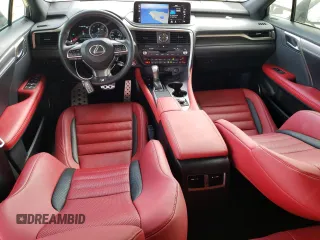 2022 Lexus RX with VIN 2T2YZMDA3NC309960, listed as a Copart auction lot 65665624 with 18,695 mi miles and Salvage Title. Bid and sale history available at carsss.com. Image 8.