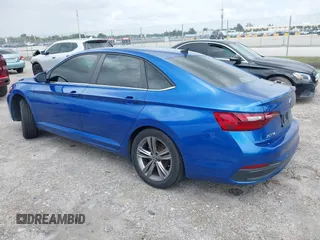 2022 Volkswagen Jetta SE with VIN 3VW7M7BU9NM014623, listed as a IAAI auction lot 42012005 with 39,643 mi miles and . Bid and sale history available at DreamBid. Image 3.