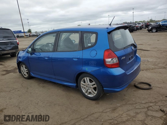 2007 Honda Fit Sport z VIN JHMGD38687S037470, wystawiony jako Copart lot #58797805 z przebiegiem 146 889 mil mil oraz Czysty tytuł • Clean title. Historia ofert i sprzedaży dostępna na DreamBid. Obrazek 2.