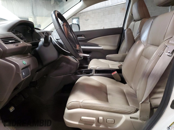 2012 Honda CR-V EX-L with VIN 5J6RM4H79CL032155, listed as a Copart auction lot 53805815 with 159,054 mi miles and Salvage Title. Bid and sale history available at carsss.com. Image 7.