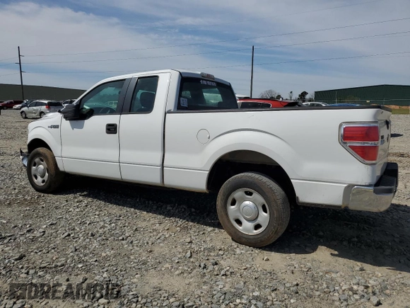 2009 Ford F-150 STX with VIN 1FTRX12W39KB38126, listed as a Copart auction lot 50437915 with 195,040 mi miles and Salvage title. Bid and sale history available at DreamBid. Image 2.