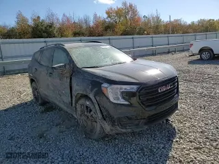 2024 GMC Terrain SLE with VIN 3GKALMEG0RL103108, listed as a Copart auction lot 46846594 with 8,950 mi miles and Salvage Title. Bid and sale history available at carsss.com. Image 11.