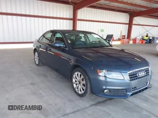 2010 Audi A4 2.0T Premium Plus with VIN WAUEFAFL6AN030794, listed as a IAAI auction lot 40489780 with 100,718 mi miles. Bid and sale history available at carsss.com. Image 1.