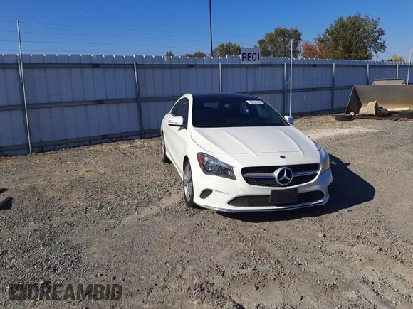 2018 Mercedes-Benz CLA with VIN WDDSJ4EB9JN577787, listed as a Copart auction lot 65294462 with 60,825 mi miles. Bid and sale history available at carsss.com. Image 10.