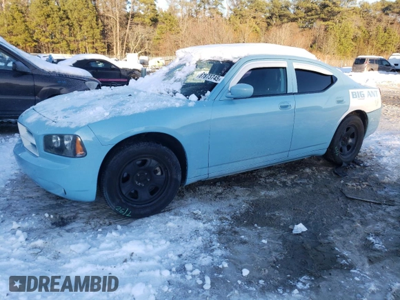2007 Dodge Charger with VIN 2B3KA43R37H850235, listed as a Copart auction lot 87873745 with 129,820 mi miles and Salvage Title. Bid and sale history available at DreamBid. Image 1.