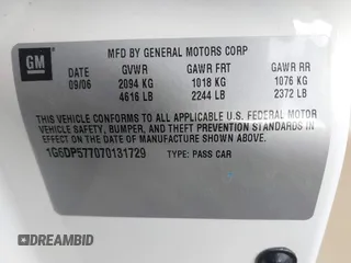 2007 Cadillac CTS z VIN 1G6DP577070131729, wystawiony jako IAAI lot #41717213 z przebiegiem 35 930 mil mil oraz . Historia ofert i sprzedaży dostępna na DreamBid. Obrazek 9.